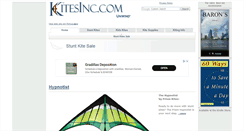 Desktop Screenshot of kitesinc.com